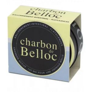 Charbon de Belloc 125 mg Capsules Molles x 36 - Ballonnements - Pharmacie en ligne LaSante.net