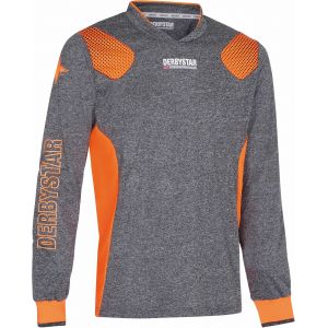Derbystar T-shirt col en V manches longues M