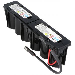 Batterie de remplacement Hawker Enersys Cyclon 12V - 2500mAh pour tondeuse Sabo Toro Alko - Avec câble et prise