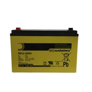 Batterie plomb-acide SUN (AGM) SB12-100V0 12,0 V 100,0 Ah