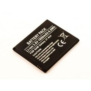 Batterie adaptéee pour Samsung Galaxy J1 Ace 4G, SM-J111, Li-ion, 3.8V, 1800mAh, 6.8Wh