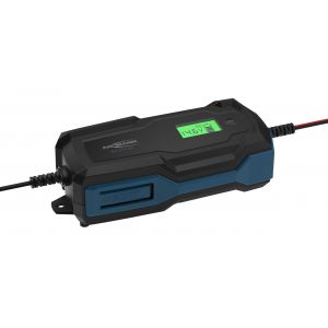 Chargeur de voiture Ansmann BC 6-12V/10A &agrave; 10 &eacute;tages pour batteries au plomb-acide, plomb-gel et plomb-polaire 6V et 12V, ainsi que pour batteries 12V LiFePO4