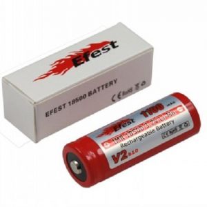 Efest IMR 18500 V2 - 1100mAh 3.7V (pôle positif augmenté)