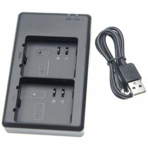 Double chargeur compatible avec les batteries NETGEAR Arlo Pro 3 Ultra Ultra + Ultra 4K UHD VMA5400-10000S VMS5140 VMC4040P Le chargeur de batterie peut charger deux batteries en m&ecirc;me temps