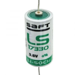 SAFT ER17 / 33 3.6V LS1733 avec fils axiaux, alternative à Maxell