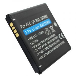 Alcatel One Touch 991 BatteryBY78, CAB32A0000C1, CAB32A0000C2, TLiB32A en tant que batterie remplaçable par AccuCell