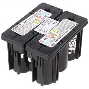 Cellule Enersys Cyclon D 2x3, capacité 12 V, 2500 mAh, connecteur Faston 4.8mm, 114x92x70mm