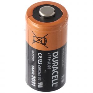 400 piles au lithium Duracell CR123A, 3 V, pile photo CR123 A, en vrac dans une bo&icirc;te pratique