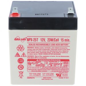 Onduleur de batterie au plomb Hawker Enersys DataSafe NPX25-12 12V 5Ah F6.35