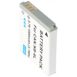 Batterie AccuCell adaptable sur Canon NB-6L Digicam IXUS 85IS