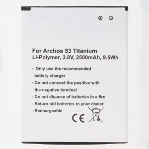 Batterie compatible avec la batterie Archos 53 Titanium AC53Ti