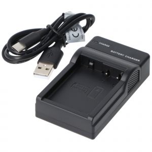Chargeur USB compatible pour Panasonic DMW-BLC12, , DMW-BLC12E, DMW-BLC12PP, DMC-GH2