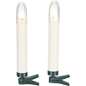 Bougies de Noël LED sans fil lot de 10 69039