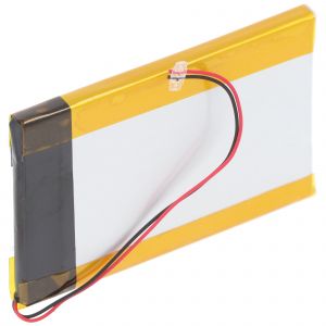 R&eacute;plique de batterie adapt&eacute;e pour Sony NW-S639F, 8917A44167, LIS1374HNPA, Li-Ion, 750mAh, 2.8Wh, 3.7V Dimensions 51.72 x 34.63 x 3.52mm