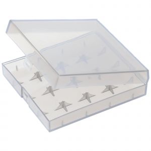 Bo&icirc;te de rangement Efest H4 pour 4 accus 18650 jusqu'&agrave; une longueur maximale de 67 mm, en plastique