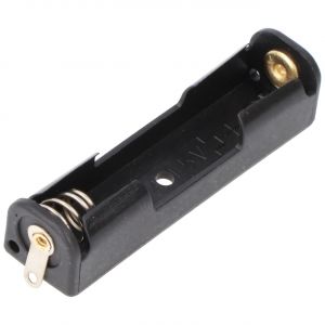 Support de piles Goobay 1x AAA (Micro) - cosse à souder (U)