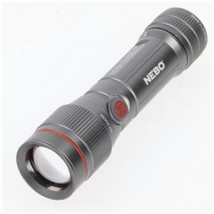 Lampe de poche LED NEBO 450 FLEX avec une portée lumineuse jusqu'à 450 lm et 237 m, batterie Li-ion intégrée 3,7 V 600 mAh