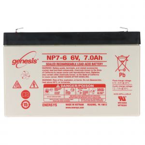 Hawker Enersys Genesis NP7-6 Batterie au plomb 6 volts 7000mAh