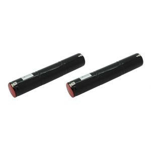 Batterie éclairage de secours NiCd 7.2V 4500mAh 2x L1x3 Mono D avec connexion Faston remplace Saftura 6VTD137
