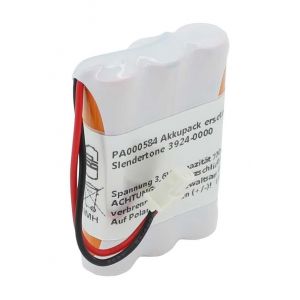 Le pack batterie rechargeable NiMH 3.6V 800mAh remplace Slendertone 3924-0000