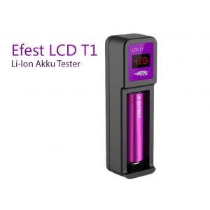 Efest LUC T1 Tester: Testeur de batterie Li-ion avec écran LCD, plage de mesure de 0.00V à 4.50V