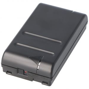Batterie adaptéee pour Nikon Autorefractometer Pack de batteries NiMH 6V 2100mAh 18mm d'épaisseur