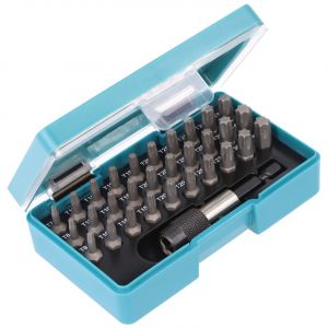 Jeu d'embouts en T Makita Bitset P-73352, 31 pièces, avec clip ceinture