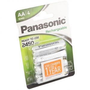 Panasonic HHR-3XXE Evolta AA Mignon 2450mAh 4pcs Blister HHR-3XXE / 4BC