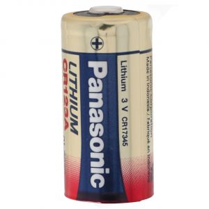 18 piles CR123A Panasonic Photo Lithium CR123 A par exemple pour caméra de surveillance Arlo