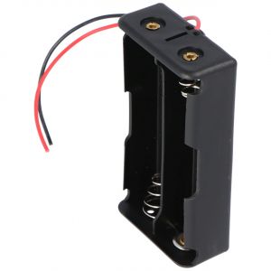 2x support de pile pour CR 18650 taille 71x21x21mm