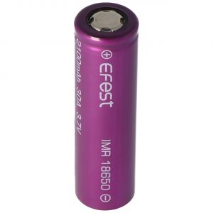 Batterie Li-ion Efest IMR18650 2100mAh 3.6V - 3.7V