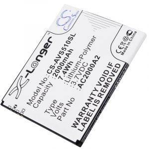 Batterie compatible avec la batterie Archos 50c Oxygen AC2000A2