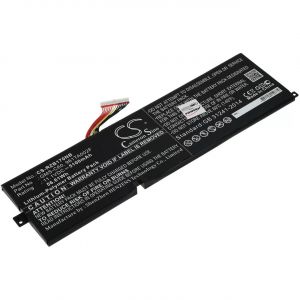Batterie adaptée pour ordinateur portable de jeu Razer Blade Pro 17 2012, type GMS-C60 et autres - 11,1V - 5100 mAh