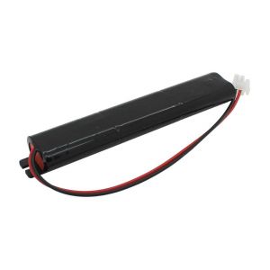 Batterie de secours NiMH 7,2 V 1500 mAh L2x3 Mignon avec c&acirc;ble de 200 mm, connecteur compatible avec Philips TrustSight Linear 3W, autonomie 1 heure