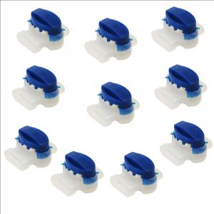 10x connecteurs de câbles compatibles avec Scotchlok 314 pour robots tondeuses Automower, étanches, résistants aux intempéries