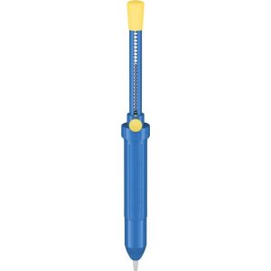 Pompe à dessouder à point fixe, boîtier en plastique avec pointe en téflon - pompe à souder à puissance d'aspiration élevée pour éliminer les anciennes soudures