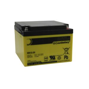 Batterie plomb-acide SUN (AGM) SB12-24VO 12,0 V 24,0 Ah