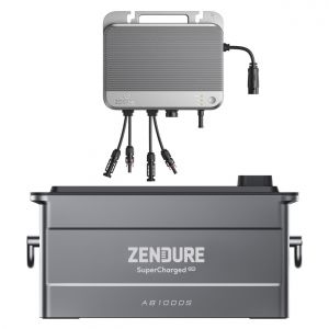 Zendure SolarFlow 800 + batterie d'extension AB1000S – votre centrale électrique de balcon intelligente avec solution de stockage ; ZDSF800-gy-eu + ZDAB1000S-gy