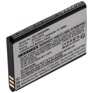 Batterie adaptée pour CAT S22, Caterpillar S22, S22 Flip, remplace BTE-2000, 3,7V 1400mAh
