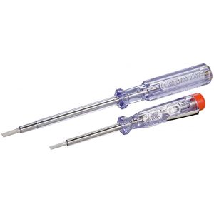 Jeu de testeur de tension à point fixe 140 mm et 190 mm - adapté aux tensions entre 200 V et 250 V