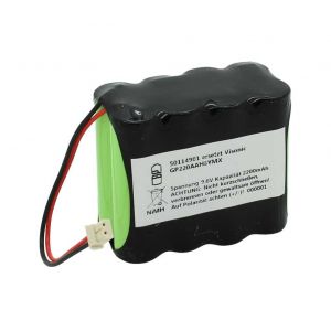 Accumulateur NiMH 9.6V 2200mAh remplace Visonic GP220AAH8YMX