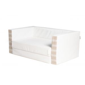 Gasparini | Canapé d’extérieur COZIP | 170 x 105 x 70 cm Rose Barbie / Rouge Etoilé