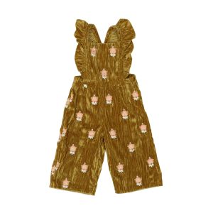 LOUISE MISHA - COMBINAISON - JAUNE - 4 ANS