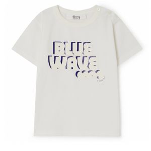 BONPOINT - T-shirt blue wave - 6 mois