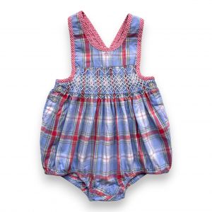 TOMMY HILFIGER - Barboteuse &agrave; carreaux - 12/18 mois