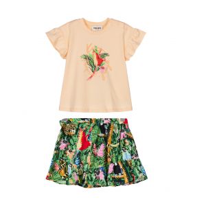 KENZO - Ensemble t shirt short tropical jungle - 2 ans