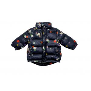 PAUL SMITH - Doudoune noire motif bouton - 1 an