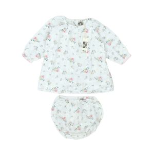 BONTON - ENSEMBLE - BLANC, VERT - 6 MOIS