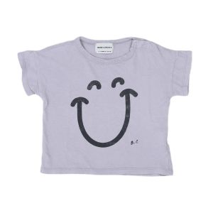 BOBO CHOSES - T-SHIRT - VIOLET, NOIR - 12 MOIS