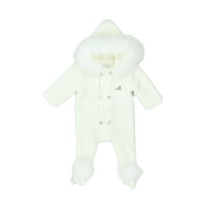 MI LOVE - COMBINAISON - BLANC - 9 MOIS